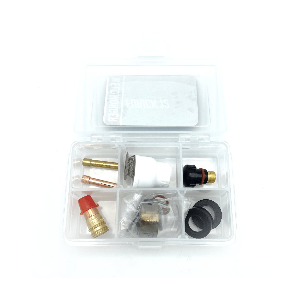 WELDMONGER® Furick #12 Combo Kit, WELDMONGER® 2% Lanthanated Tungsten 10/PK, WELDMONGER® TIG FINGER® XL Bundle