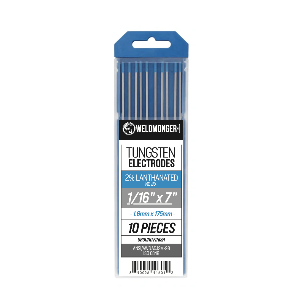 Weldmonger® 2% Lanthanated Tungsten, 10 Pack