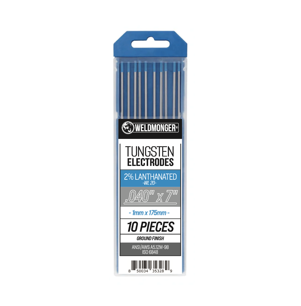 Weldmonger® 2% Lanthanated Tungsten, 10 Pack