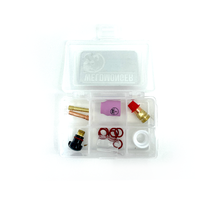WELDMONGER® LUCKY #7 PRO Combo Kit, Size 3/32 - For 17,18,26 Style Torches