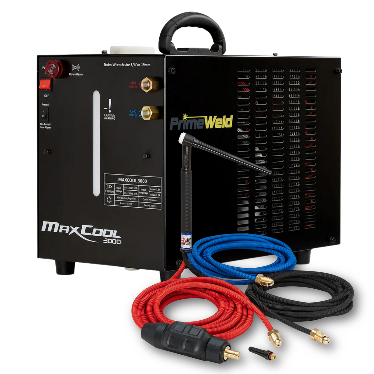 PrimeWeld MaxCool 3000 x CK Worldwide #20 Style Water Cooled Torch Bundle
