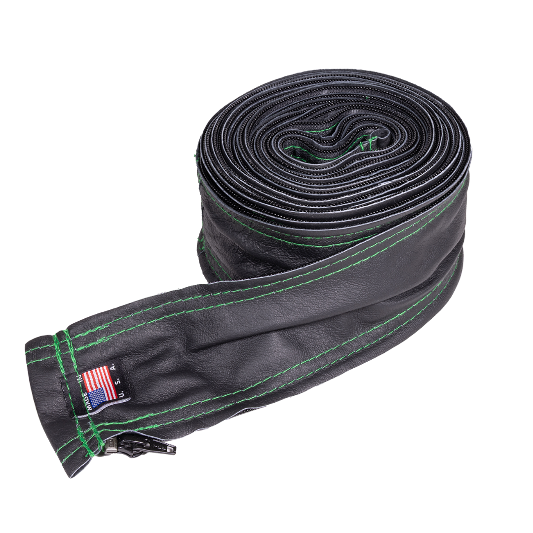 Weldtec Premium Black Leather Cable/Hose Cover