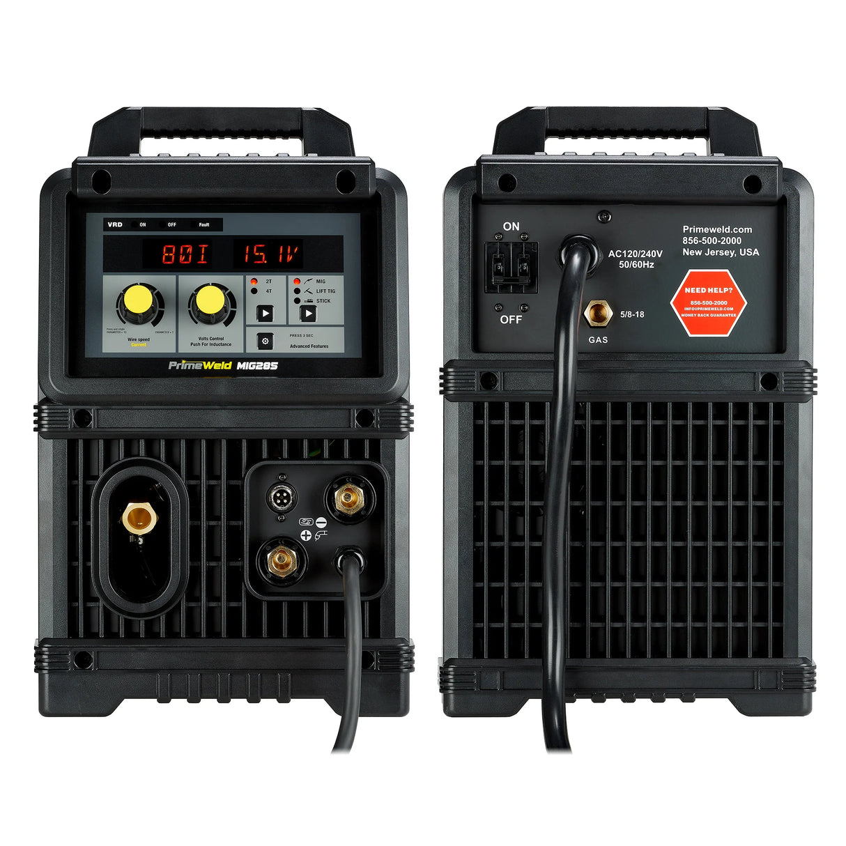 PrimeWeld MIG285 285-Amp MIG Welder Updated Model