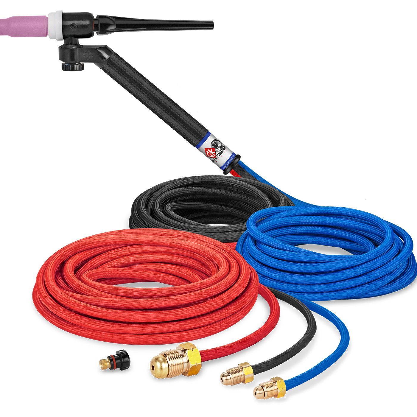 CK Worldwide TIG Torch FL250 - Water Cooled 3 Series (CK-FL2525SF) W/ 25ft. Super Flex Cable