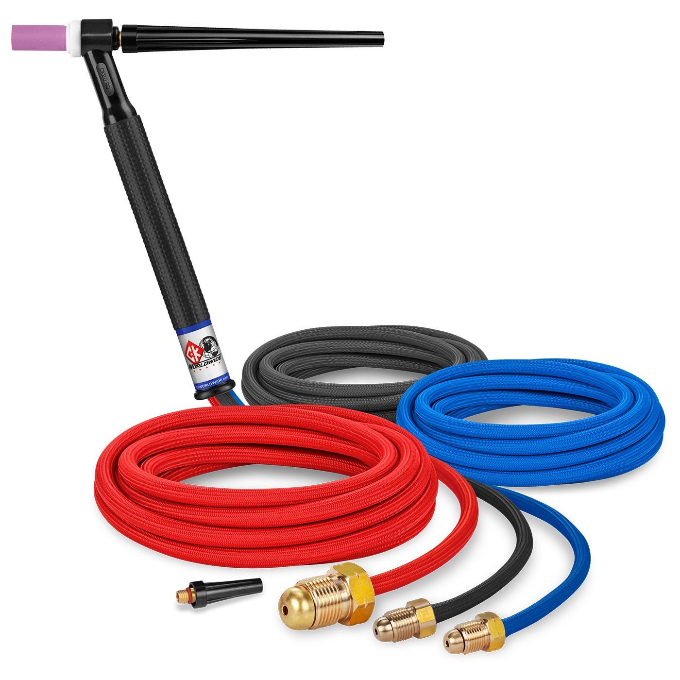 CK Worldwide  TIG Torch #20 - 2 Series (Water Cooled) (CK20-12SF FX) W/ 12.5ft. Super Flex Cable