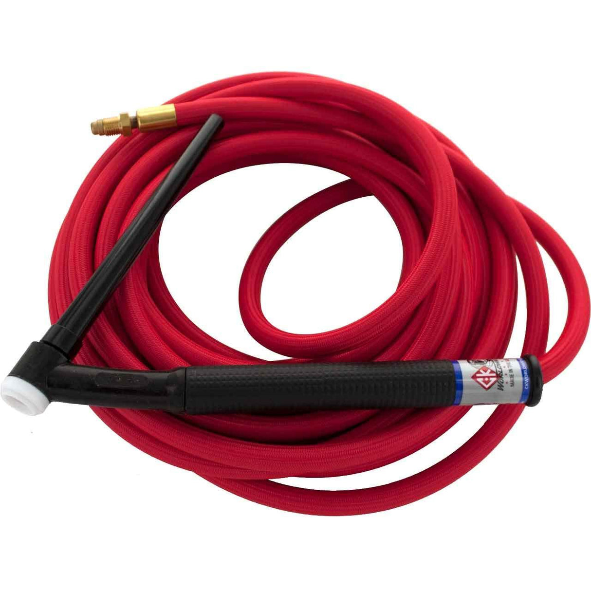 CK Worldwide #9 TIG Torch 2 Series Flex Head (Gas Cooled) (CK9-25-RSF FX) W/ 25 ft. Super Flex Cable