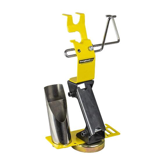 Strong Hand Tools -  MRT300 Ready Rest Magnetic TIG Torch Holder w/ Cable Hanger (Adjustable Height + Accessory Plate)