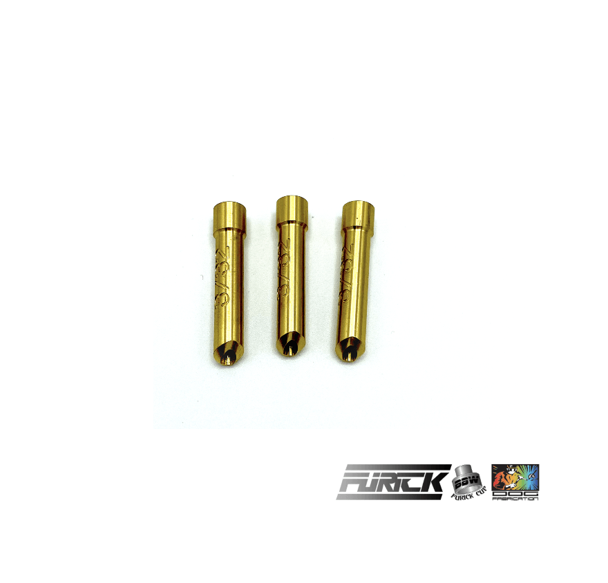 Furick 3/32 wedge collets (3 pack) for 17,18,26 style torches