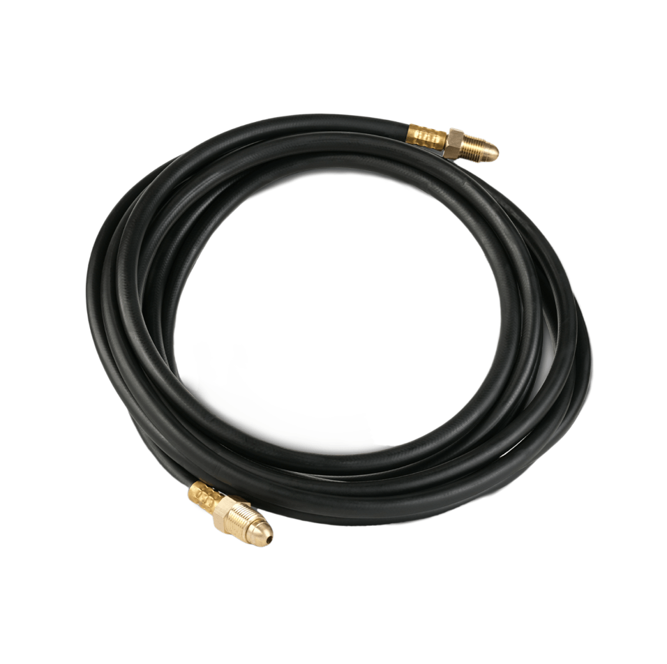 SPARC 12' Inert Gas Welding Hose 800PSI Working Pressure 5/8" UNF-18RH Fittings