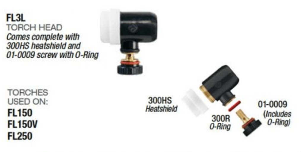 CK Worldwide FlexLoc™ Head - Gas Cooled or Water Cooled ( FL3L)