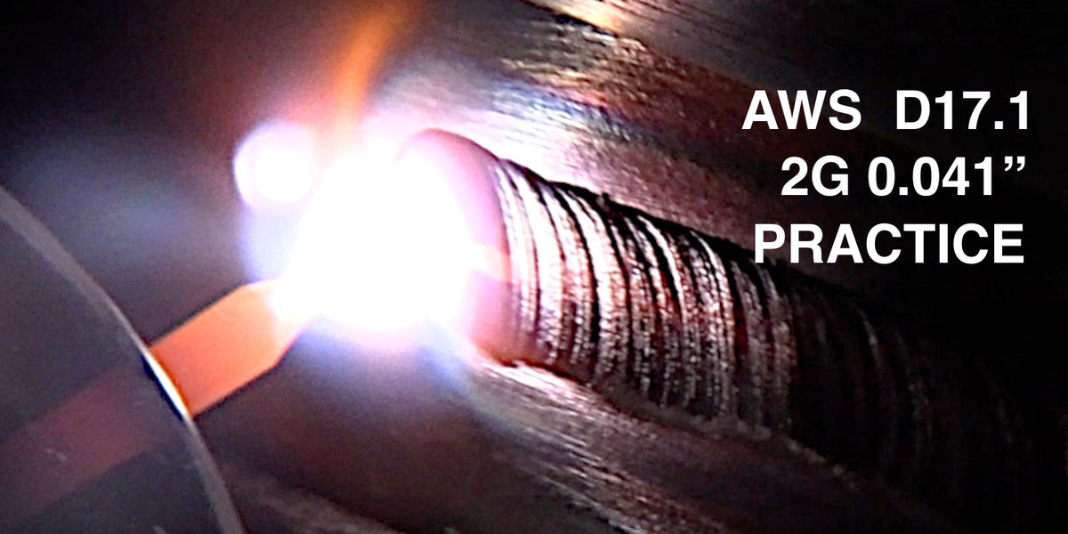 2g TIG Aerospace Weld Test Practice — Weldmonger Store