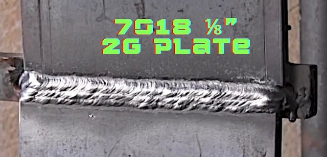 2g plate weld test aws d1.1 video7018