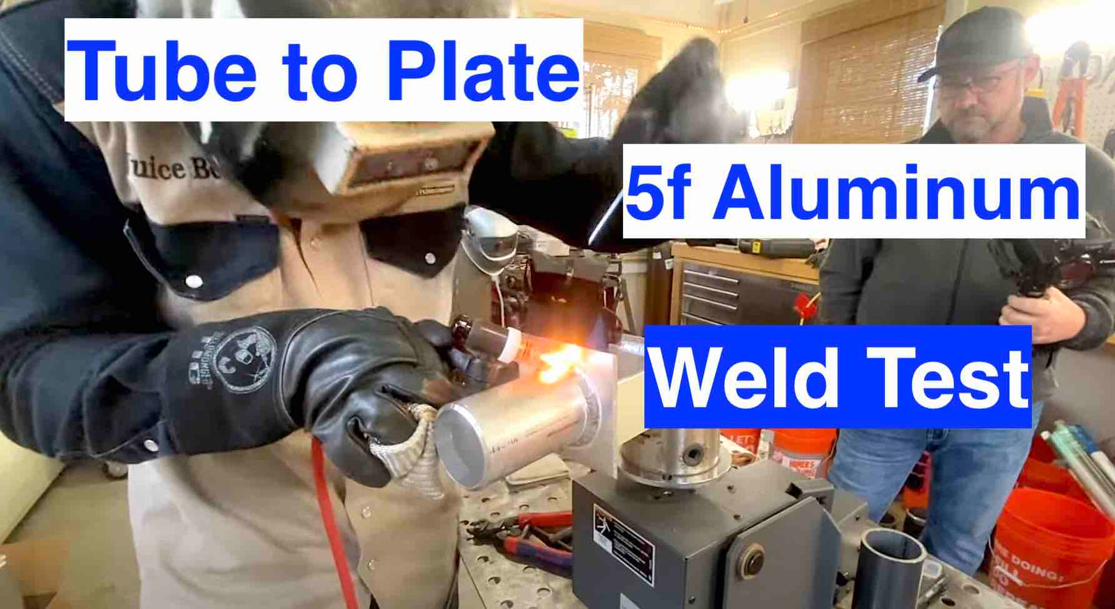 WM Blitz Video #8 TIG Welding Aluminum 5F Weld Test - Tube to Plate 🔥