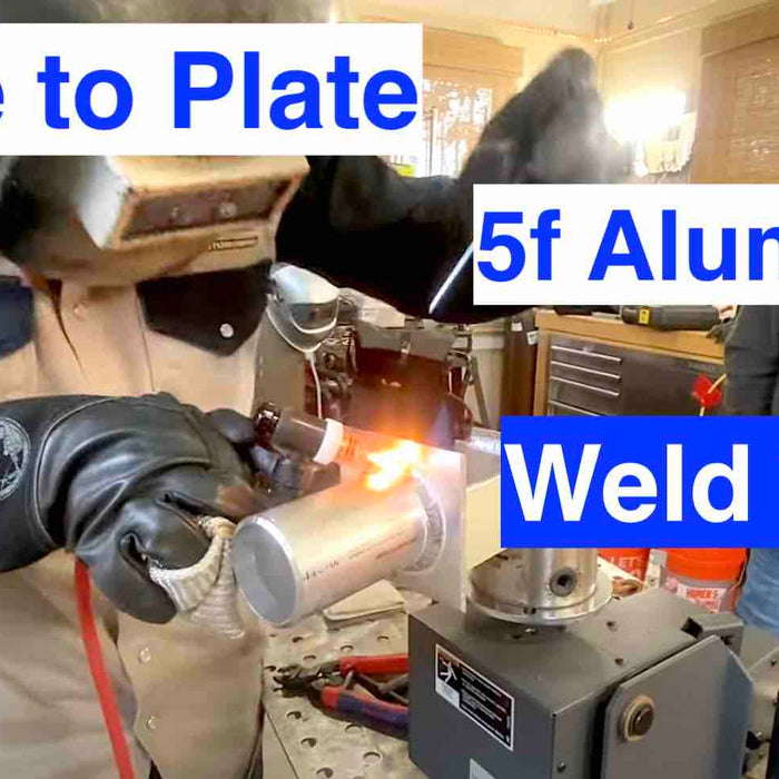 WM Blitz Video #8 TIG Welding Aluminum 5F Weld Test - Tube to Plate 🔥