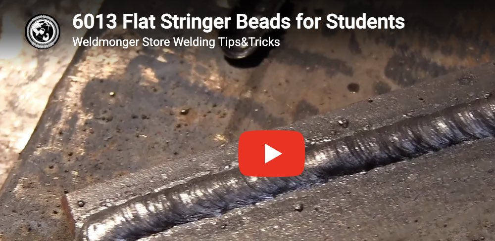 2-6013 Flat Stringer Beads Stick Welding Drill