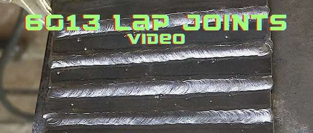6013 stick welding lap joint video settings polarity