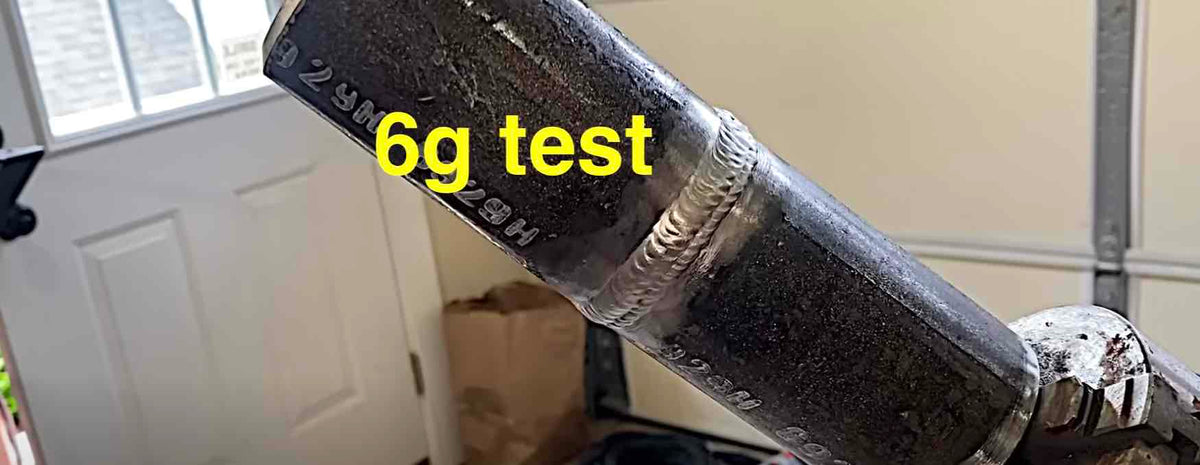 6g Weld Test on 2 inch Schedule 80 pipe - TIG root, fill, & cap ...