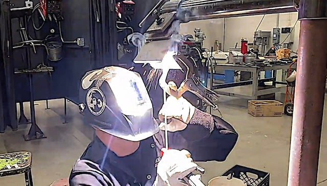 7018 overhead rooftop weave 1/8 video