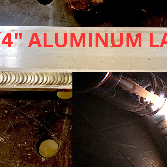 1/4" Aluminum Lap Joint Techniques - PrimeWeld TIG325x