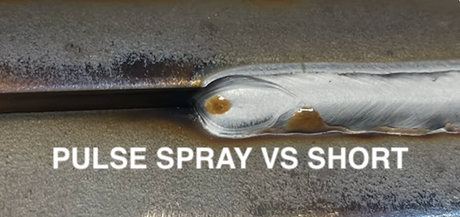 PULSE SPRAY VS SHORT CIRCUIT MIG VS DUAL SHIELD