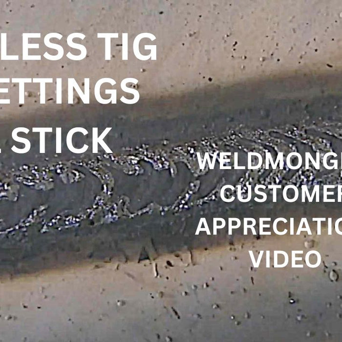 quick tips for stainless holes, mig settings, and 3/32" 6011 stick welding