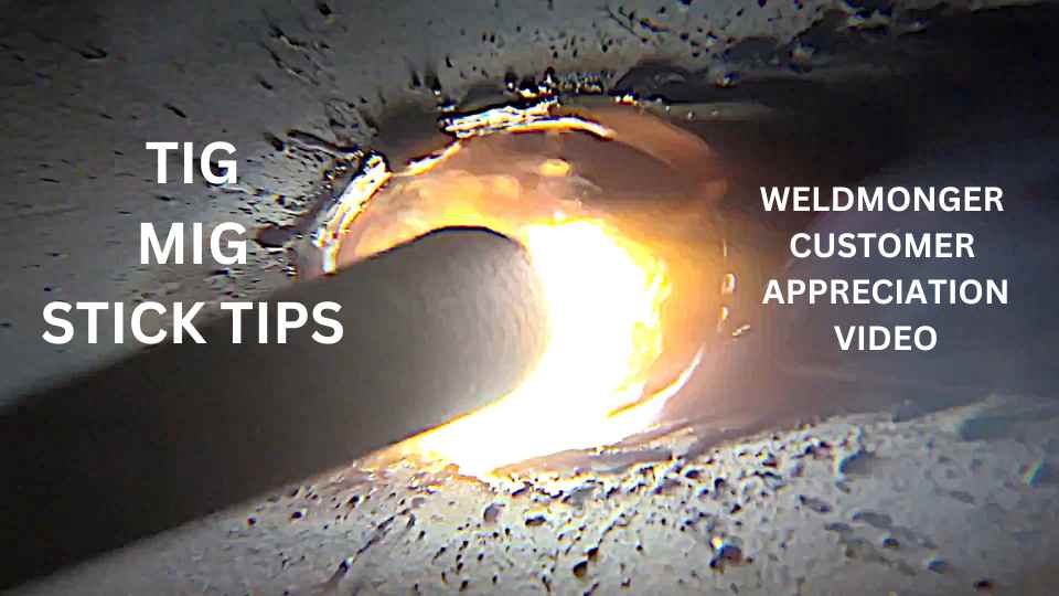 tig, mig, and stick welding video shows tips for each process