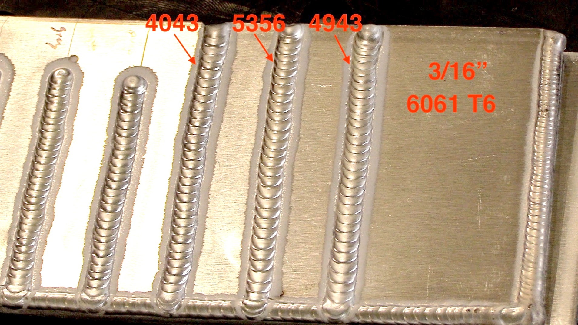 When to use 5356 vs When to use 4043 Filler Rod — Weldmonger Store