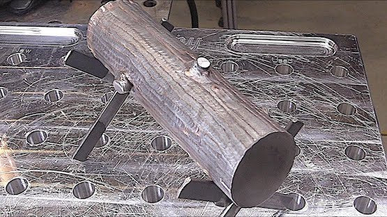 padding beads carbon steel tig