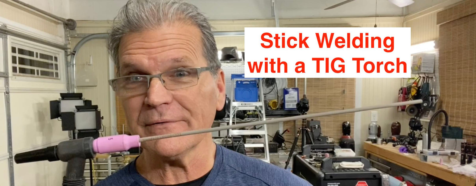 Old Timer Tip -  Stick Welding with a TIG Torch