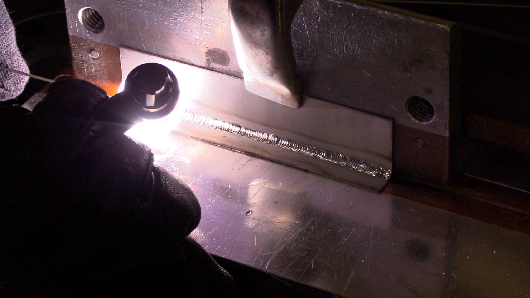 welding titanium, tig welding titanium, d17, aerospace welding