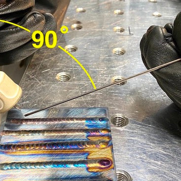 Proper Torch Angle for TIG Welding vs Whatever it Takes