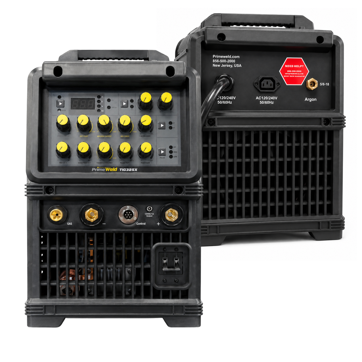 PrimeWeld TIG325X AC/DC TIG Welder With Foot Pedal Gen 2