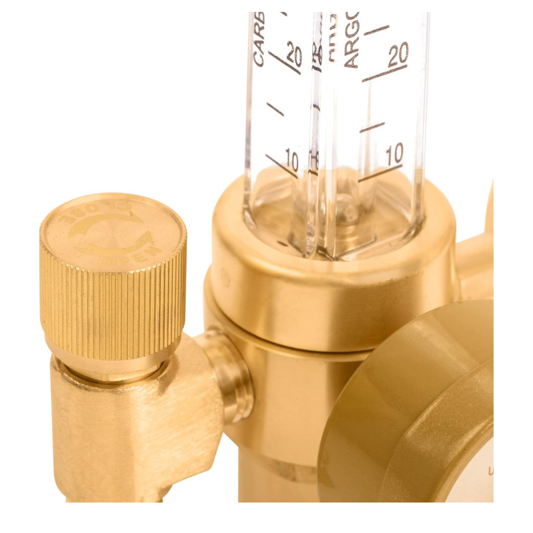 WELDMONGER® Single Output Argon Regulator Flowmeter