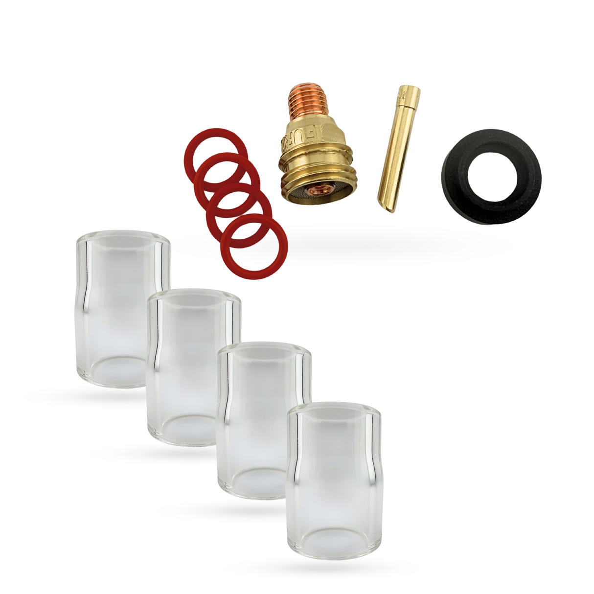 Furick #8 PRO Glass Cup 4/PK - 8PRO4