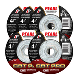Pearl Abrasive CBT PRO Ceramic 4-1/2, Type 27 Grinding Wheel