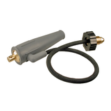 Weldtec 2538-18 Air-Cooled Dinse Connector 25mm For 9, 17 Style Torches