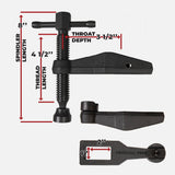 Fireball Tool Maximus Bar and Dog Clamp (2 Sets of Clamps)