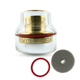 Furick BBWSG-16 Glass TIG Cup, 3/32 Diffuser