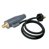 Weldtec 3578W Water Cooled Dinse Connector 35/50 (1/2")