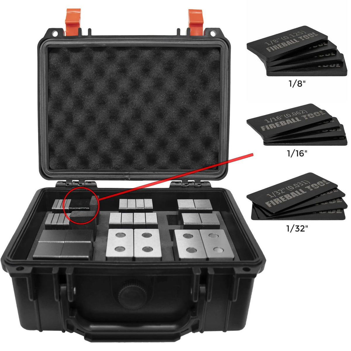 Fireball Tool Magnetic Shim Kits