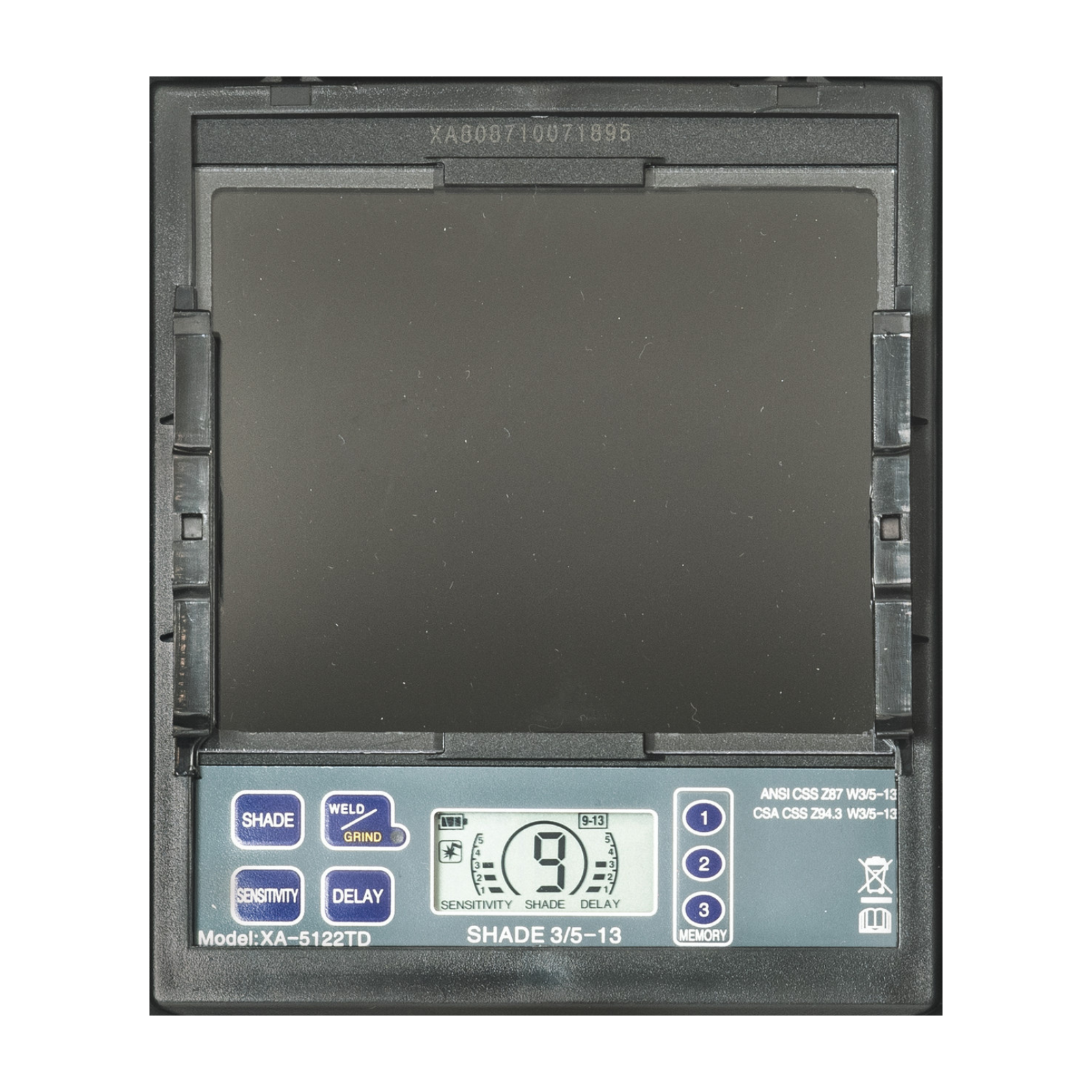 Weldcote ULTRAVIEW PLUS Digital Auto-Darkening Helmet