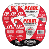 Pearl Abrasive Redline™ SlimCut™ Thin Cut-Off Wheel 4-1/2, Type 1