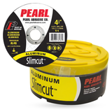 Pearl Abrasive Aluminum SlimCut™ Cut-Off Wheel 4-1/2, Type 1