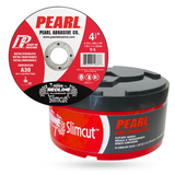 Pearl Abrasive Redline™ SlimCut™ Thin Cut-Off Wheel 4-1/2, Type 1