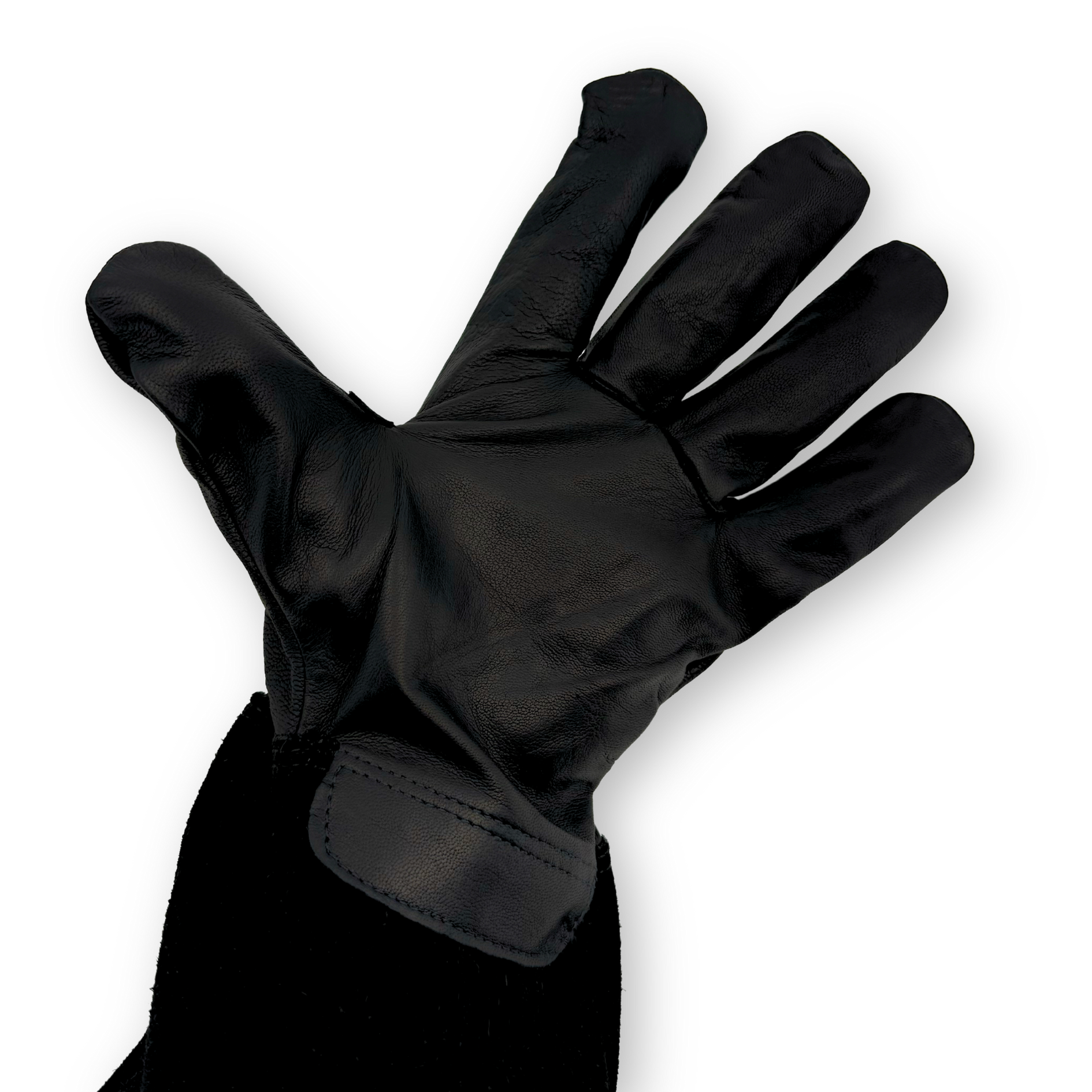 Weldmonger® Hybrid TIG/MIG Welding Gloves - Black 5" Cuff