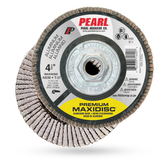 Pearl Abrasive Premium Maxidisc™ For Aluminum 4-1/2, Type 27 Flap Disc
