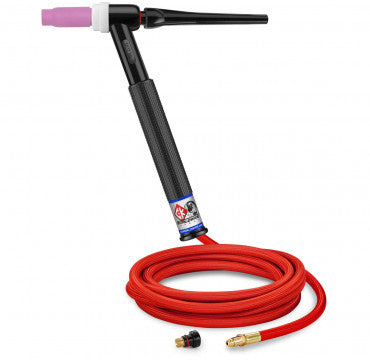 CK Worldwide TIG Torch - #17 Style  - (CK17-12-RSF RG), 12.5ft Super Flex cable