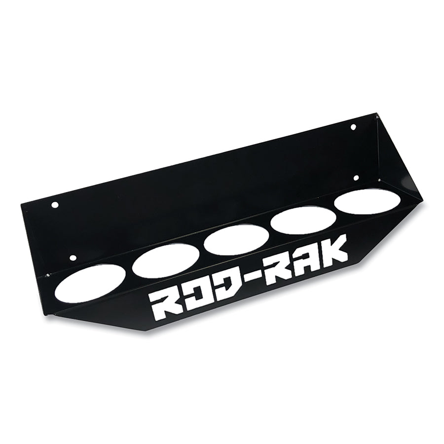 Storage Rack For Metal Rods Rod-RAK Canister Storage Rack, Steel, Black for 36