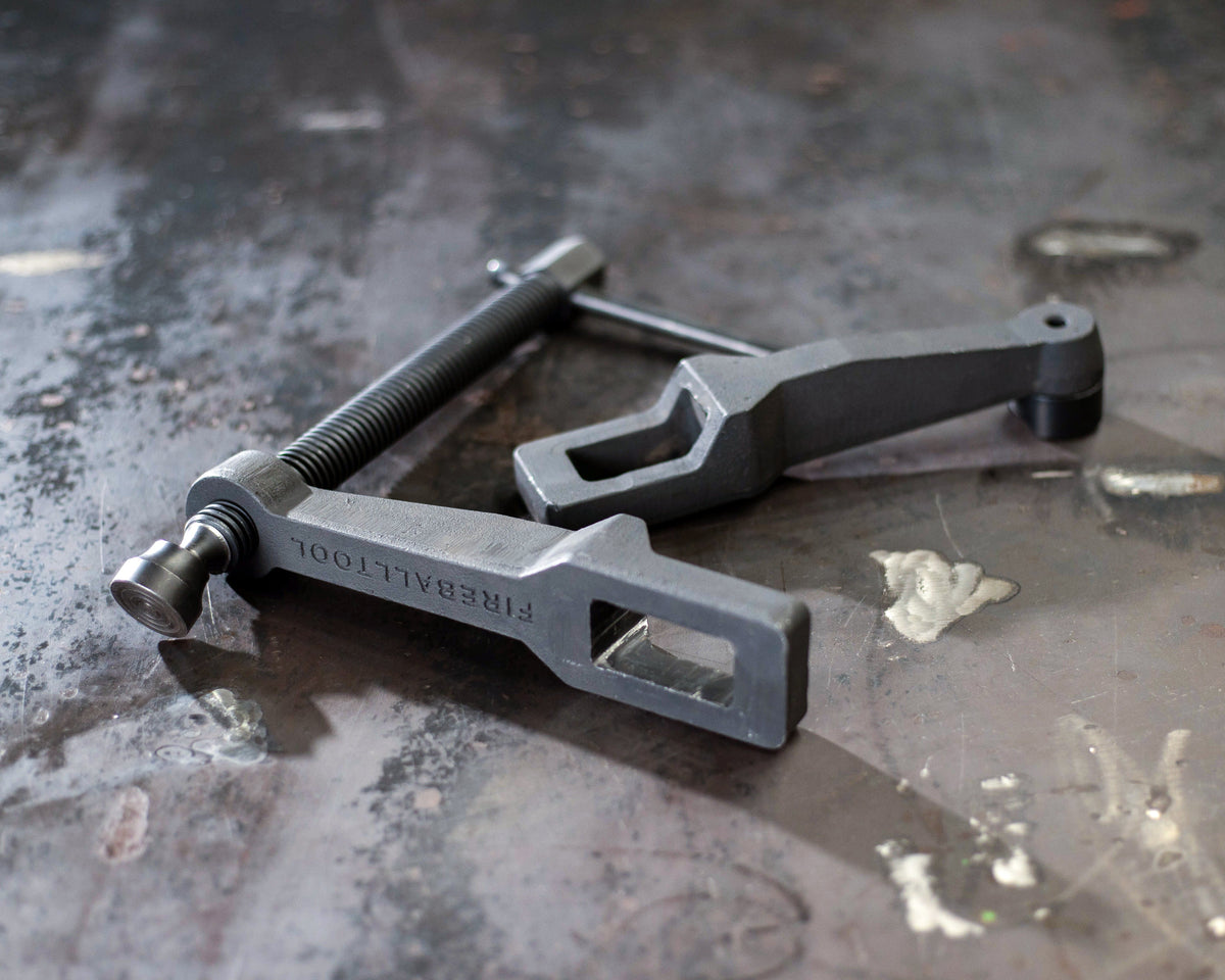 Fireball Tool Maximus Bar and Dog Clamp (2 Sets of Clamps)