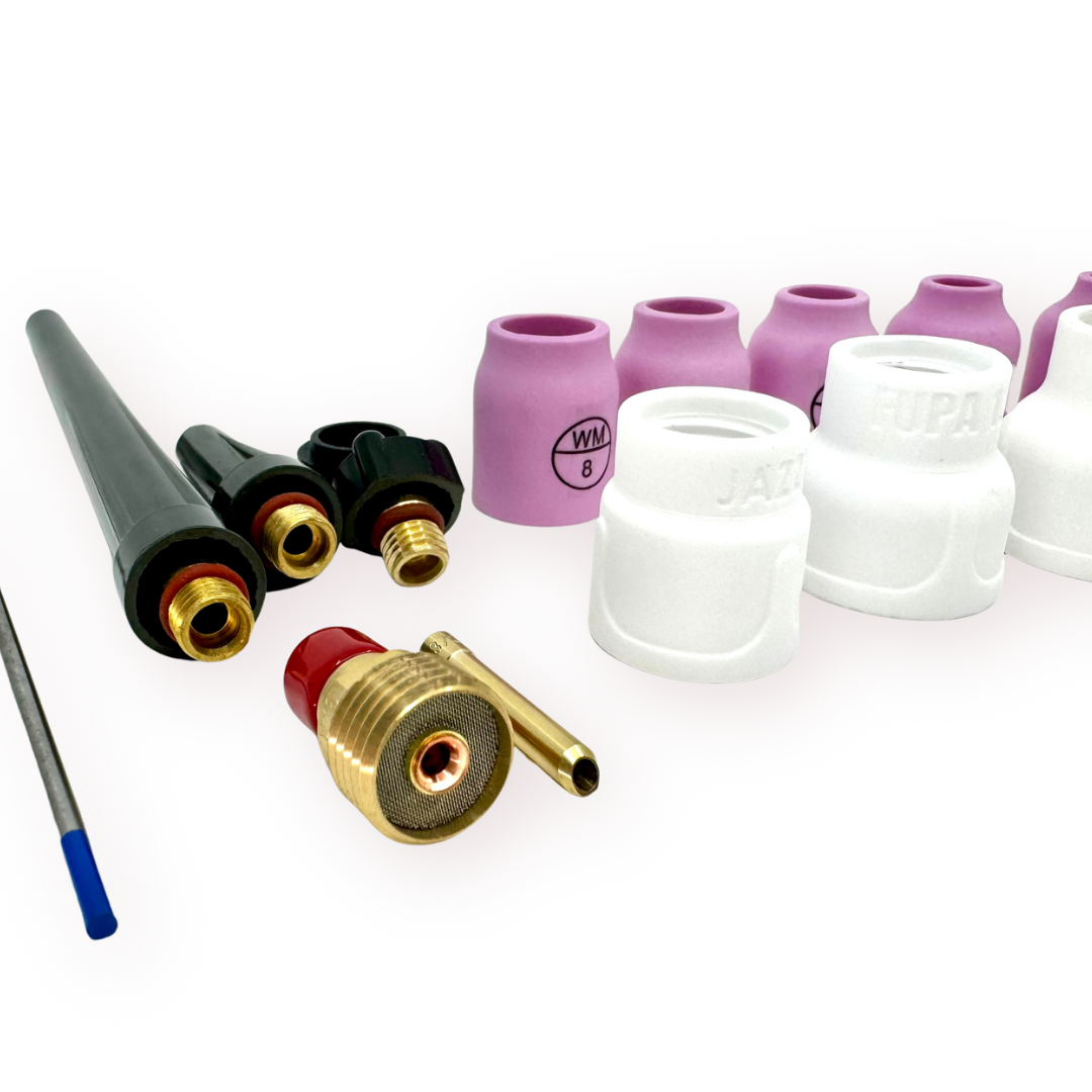 Weldmonger® Navigator Ceramic Gas Lens Kit for 9/20 Style Torches
